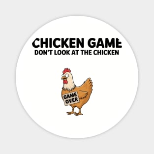 Game Over Silly Chicken Meme Humor Magnet